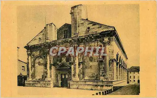 Moderne Karte Alberti Leon Battista Eglise San Francesco ou Temple des Malatesta Rimini
