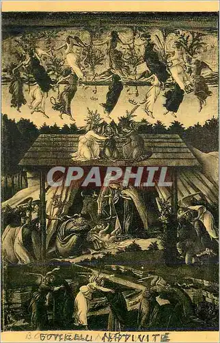 Cartes postales moderne Botticelli Londres National Gallery