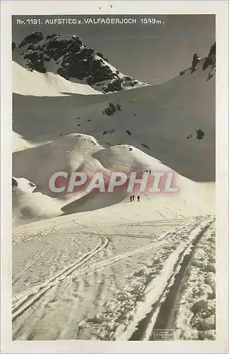 Cartes postales moderne Aufstieg z Valfagerjoch