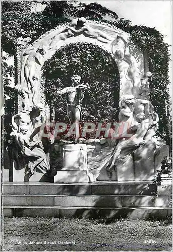 Cartes postales moderne Wien Johann Strauss Denkmal