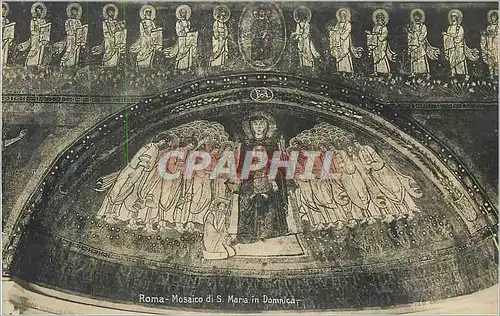Cartes postales moderne Roma Mosaico di S Mara in Dominica