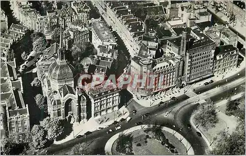 Moderne Karte Amsterdam Leidsebosje avec eglise a coupole