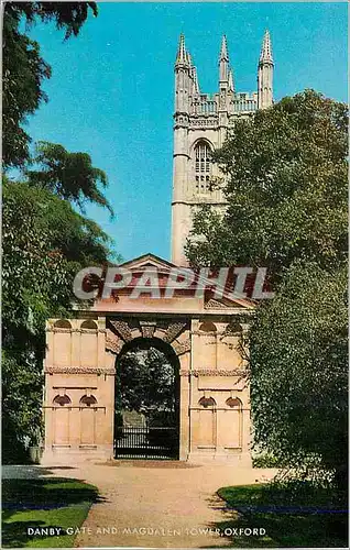 Moderne Karte Danby gate and Magdalen Tower Oxford