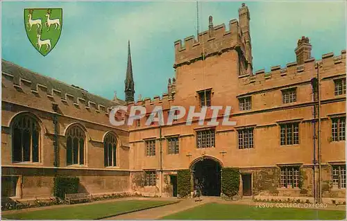 Cartes postales moderne Jesus College Oxford