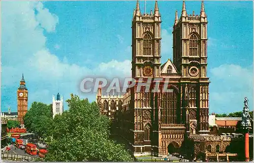 Moderne Karte Westminster Abbey London