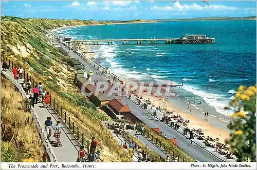Cartes postales moderne The Promenade and Pier Boscombe Hants