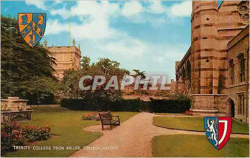 Cartes postales moderne Trinity College from Balliol College Oxford