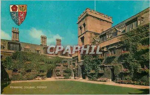 Cartes postales moderne Pembroke College Oxford