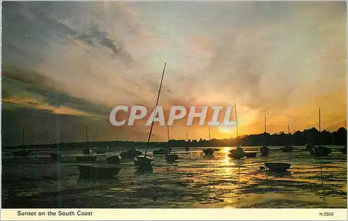 Cartes postales moderne Sunset on the South Coast