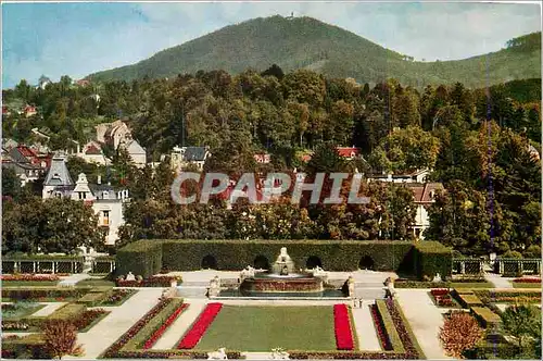 Moderne Karte Baden Baden Gonneranlagen