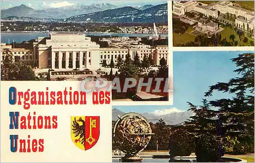 Cartes postales moderne Organisation des Nations Unies