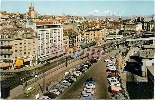Cartes postales moderne Lausanne Le Grand Pont
