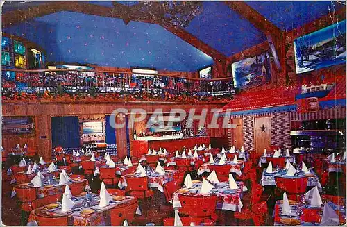 Cartes postales moderne View of the main dining room at Nics Paradise Canada s most beautiful restaurant