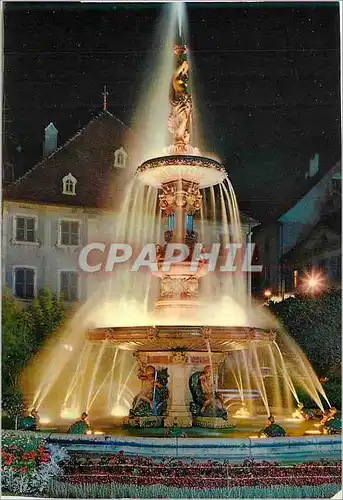 Moderne Karte Fontaine Monumentale