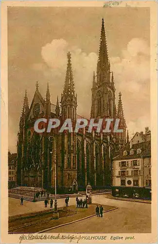 Cartes postales Mulhausen Mulhouse Eglise prot