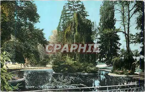 Cartes postales moderne Vichy Le Bassin des Cygnes