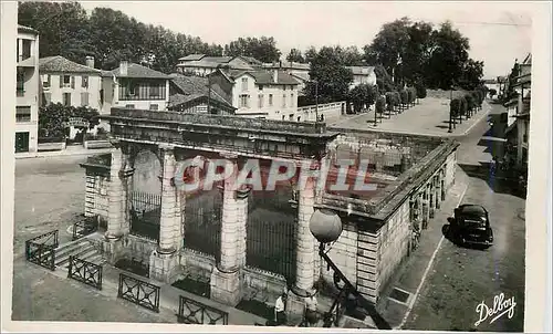 Moderne Karte Dax Landes La Fontaine Chaude et l Esplanade  Automobile