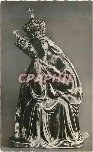 Cartes postales moderne Clermont Ferrand Vierge Miraculeuse de Notre Dame du Port Couronne