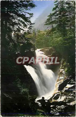 Cartes postales moderne Cauterets Cascade du Cerisey