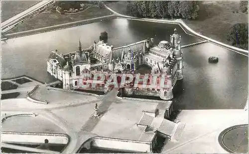 Moderne Karte Chantilly Oise Le Chateau