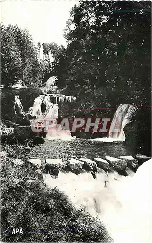 Cartes postales moderne Bassin de St Ferreol Hte Gne Les Trois Cascades dans le Parc