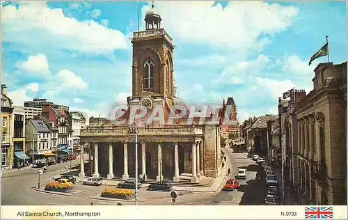 Cartes postales moderne All Saints Church Northampton