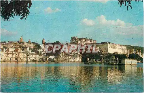 Cartes postales moderne Udaipur Lake Pichnnola Palace