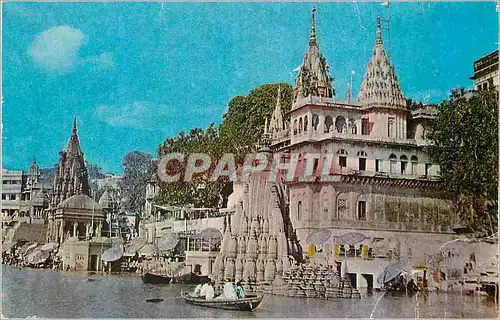 Cartes postales moderne Manikarnika Ghat Varanasi