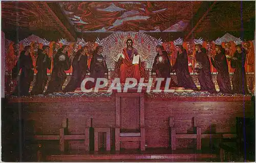 Cartes postales moderne Front wall of Chapter Room of St Meinrads Abbey St Meinrad Indiana
