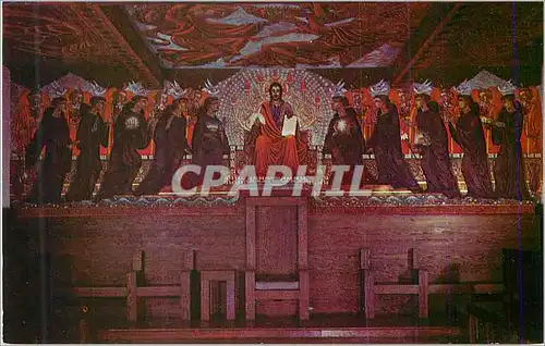 Moderne Karte Front wall of Chapter Room of St Meinrads Abbey St Meinrad Indiana