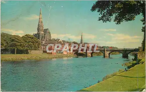 Cartes postales moderne The river Irvine and Bridge Irvine