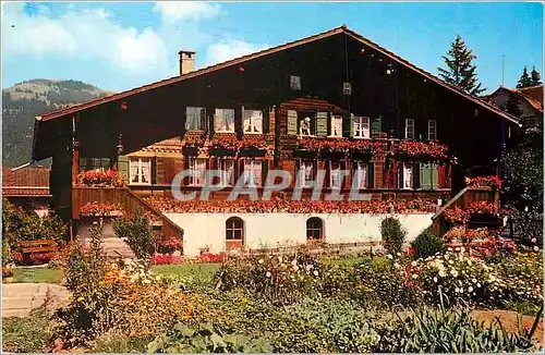 Moderne Karte Gstaad Chalet du Pays d Enhaut et de la Saanen