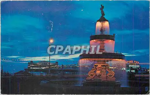 Cartes postales moderne Weston Super Mare With its colourful gardens by day and attractive after dark illuminations