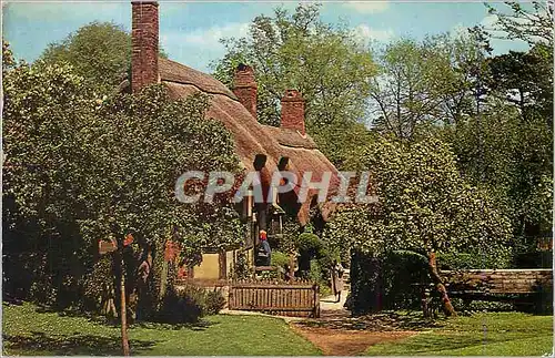 Cartes postales moderne Anne Hathaways cottage Shottery Stratford upon Avon from the Orchard