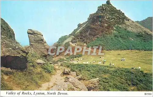 Cartes postales moderne Valley of Rocks Lynton North Devon
