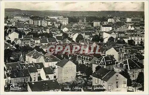 Moderne Karte Vichy Allier Vue generale