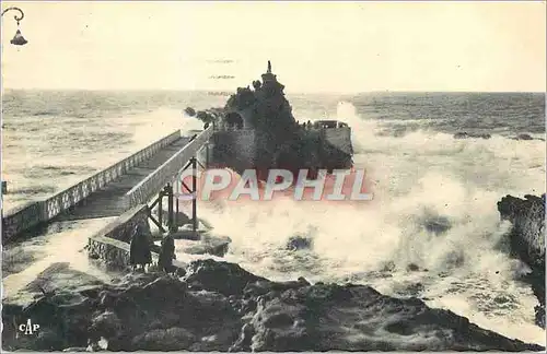 Cartes postales moderne Biarritz Rocher de la Vierge