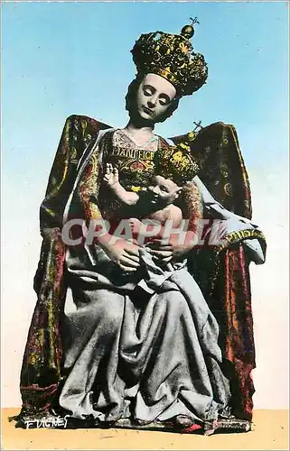 Cartes postales moderne Notre Dame de Buglose Landes La Statue Miraculeuse