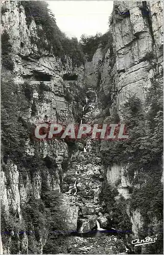 Moderne Karte Le Vercors Les Grands Goulets Cascade de la Vernaison