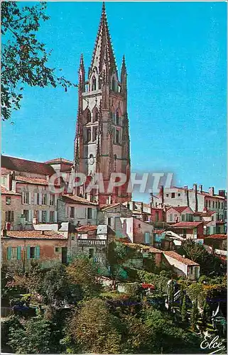 Cartes postales moderne Saintes Char Marit L'Eglise Saint Eutrope et son Celebre Clocher