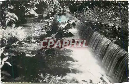 Moderne Karte Vermenton Yonne Le barrage sur la Cure