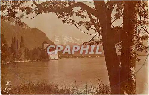 Cartes postales moderne Ch�teau de Chillon