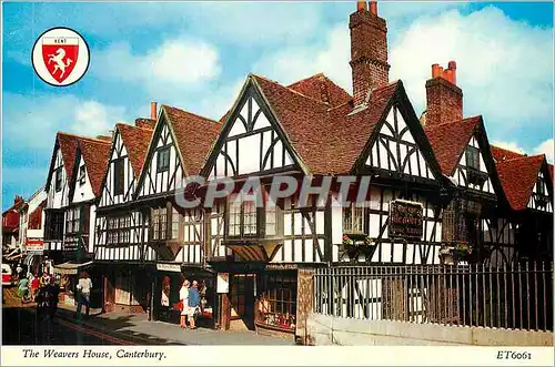 Cartes postales moderne The Weavers House Canterbury