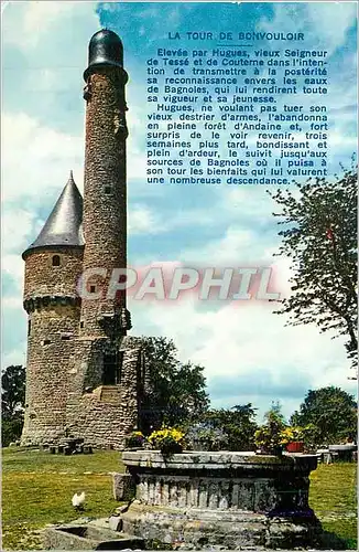Cartes postales moderne Bagnoles de l'Orne Tour de Bonvouloir