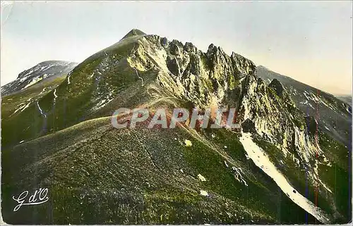 Moderne Karte L'Auvergne Pic du Sancy Les aiguilles du Sommet