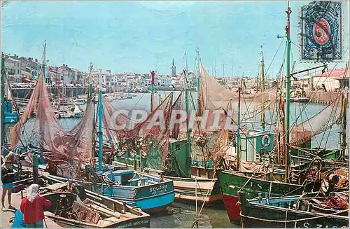 Cartes postales moderne Les Sables d'Olonne Vendee Le Port Bateaux