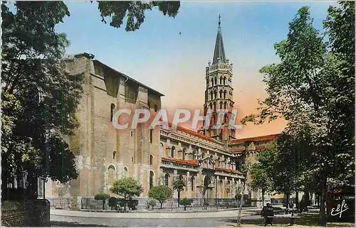 Cartes postales moderne Toulouse Basilique Saint Sernin