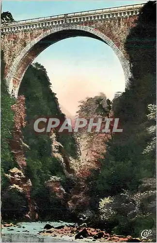 Cartes postales moderne Saint Sauveur Le pont Napoleon