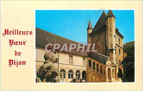 Moderne Karte Meilleurs Voeux de Dijon