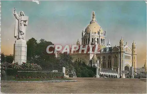 Moderne Karte La Basilique de Lisieux